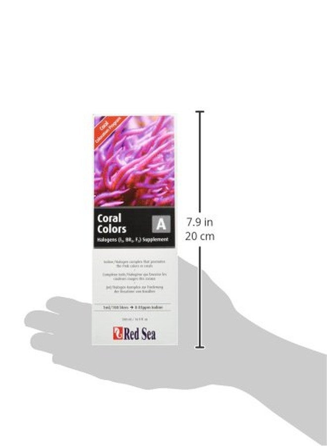 Red Sea Fish Pharm Are22043 Reef Colors Iodine/Halogens Supplement-A for Aquarium, 500Ml - Image 5